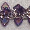 Purple Dragon Spine Bracelet