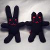 Ouro!Bunny and Black Tiger Plushies (Final)