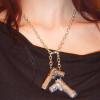 Ebony and Ivory Necklace